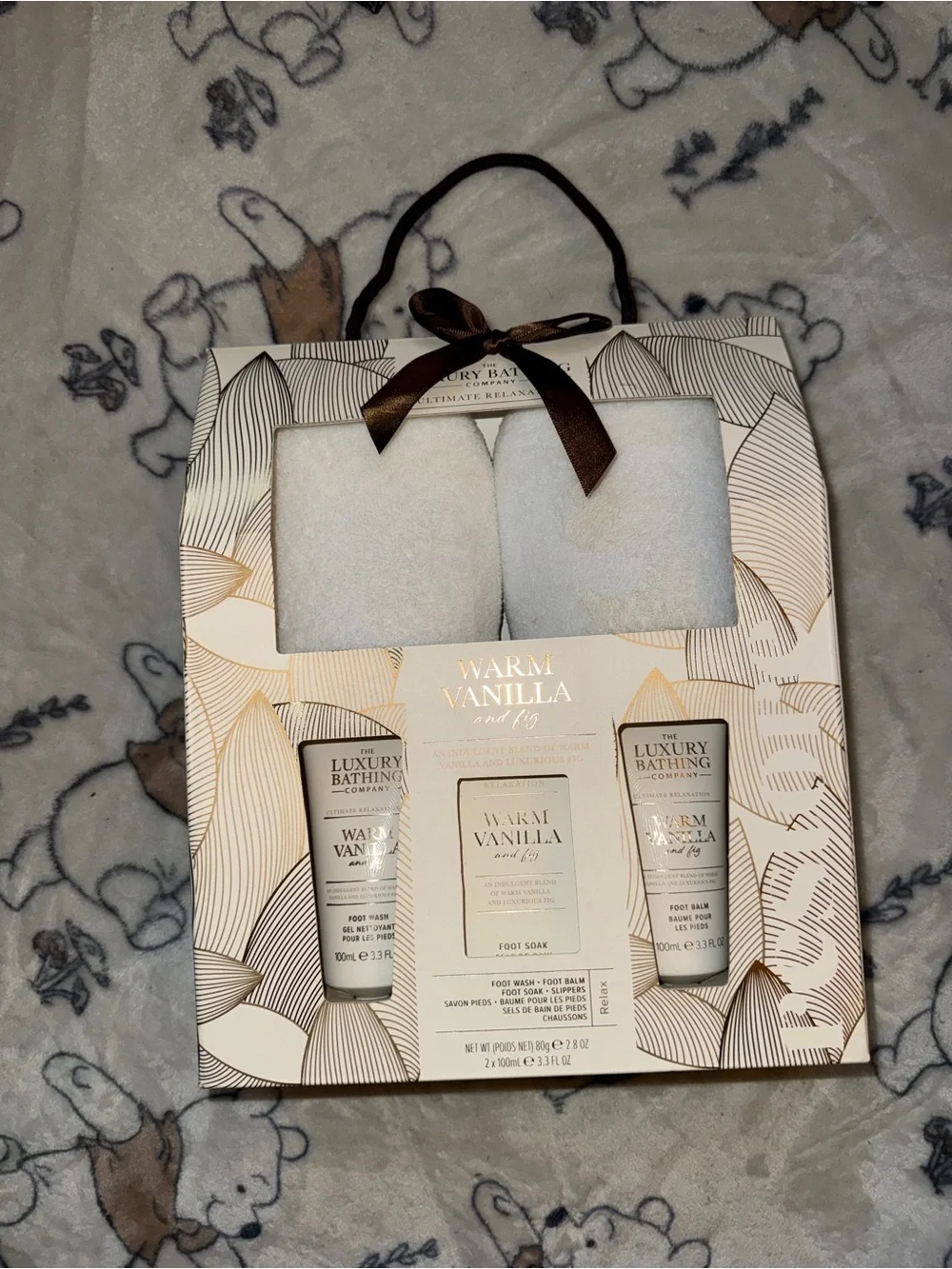 Warm Vanilla & Fig Foot Care Gift Set
